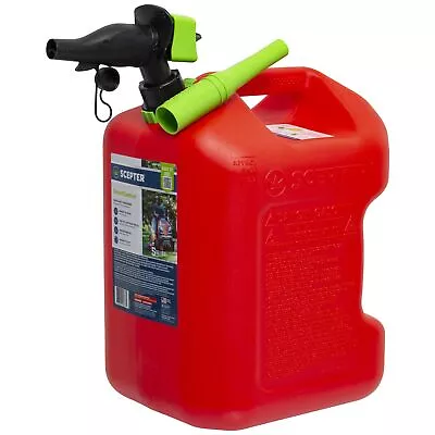 Scepter FSCG552 Fuel Container With Spill Proof Smart Control Spout With Bonu... • $48.67