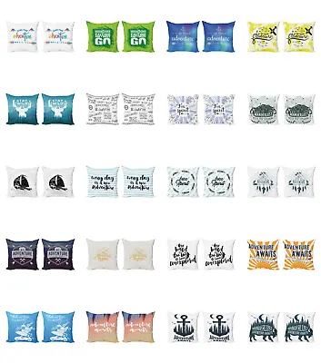 Ambesonne Adventure Design Cushion Cover Set Of 2 For Couch And Bed In 4 Sizes • $13.99