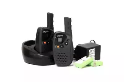 $59.95 • Buy Digitalk UHF Radio Rechargeable Walkie Talkie 80 Channels 2 Way Aus Approved