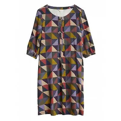 £79.99 • Buy Seasalt Call A-Line Dress Geo Magpie