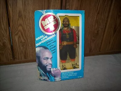 Vintage 1983 Galoob Mr. T A-Team B.A.Baracus 12  Action Figure Doll In Box • $54.99