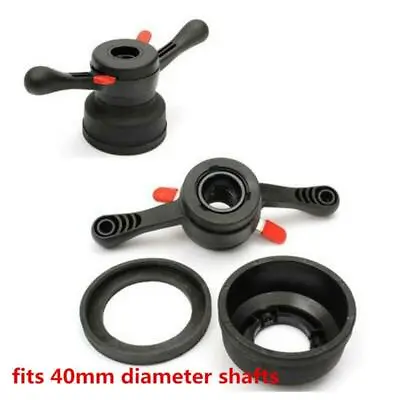 40mm Wheel Balancer Quick Release Wing Nut & Pressure Cup Hub Shaft Nut Free • $36.09