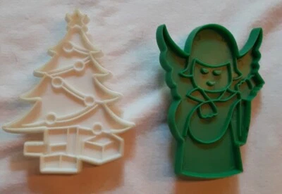 $0.99 • Buy Vintage Yuletide Enterprises Imprint Christmas Cookie Cutters, Hong Kong, 1979