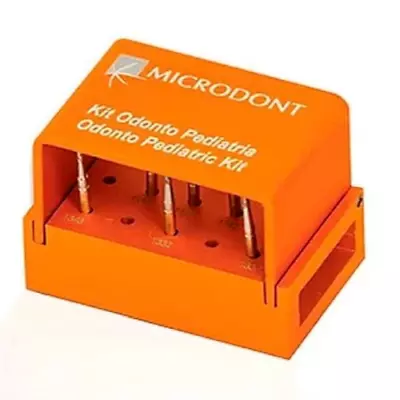 Microdont USA Odonto Pediatric Multi-use Diamond Burs Kit 7 Pcs With Bur-Block • $79.95