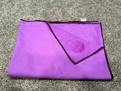 Manduka EQua Yoga Mat Towel Standard Length - Purple EUC • $19.99