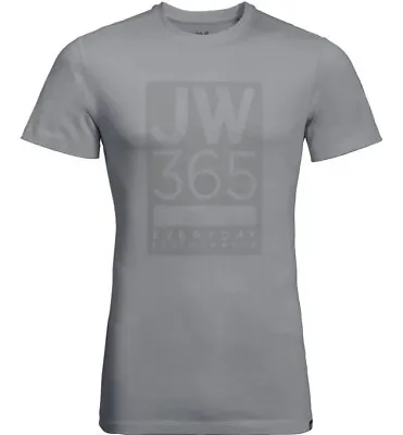 Jack Wolfskin Mens 365 Size Small Soft Feel Organic Cotton Crew Neck T-Shirt  • £17.99