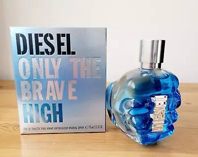 £33.99 • Buy Diesel ONLY THE BRAVE HIGH Eau De Toilette Spray 75ml EDT Spray For Him - NEW