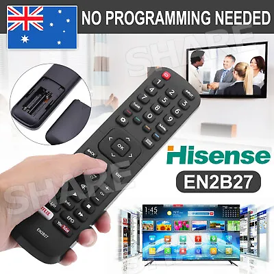 EN2B27 For HISENSE TV Remote Control ORIGINAL OEM EN-2B27 RC3394402/01 3139 238 • $6.95