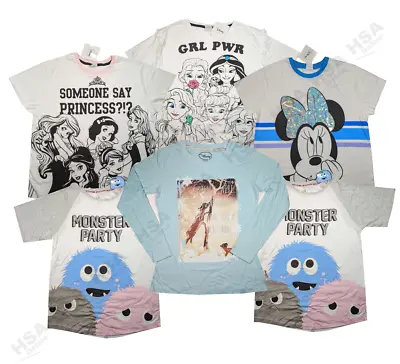 Ladies Character Disney Monster Party Novelty Cute Pyjama Tops World Book Day • $6.21