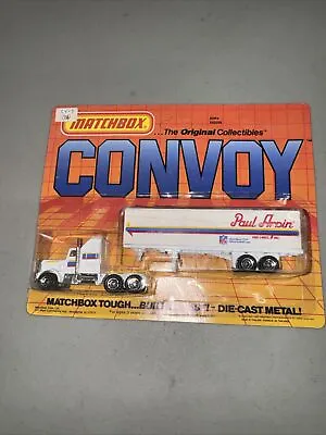 Matchbox Convoy CY-9 Paul Arpin Kenworth Semi-Truck W/Trailer  Die Cast • $18.99