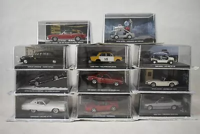 £11 • Buy James Bond Car Collection 007 DieCast Eaglemoss Bond In Motion Fabrri 1:43