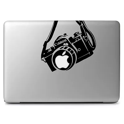 Canon Camera For Macbook Air Pro Laptop Car Window Bumper Vinyl Decal Sticker • $10.68