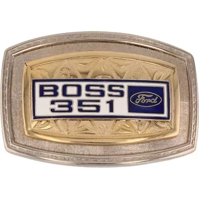 71 Ford Mustang Boss 351 Fastback Muscle Car Cleveland NOS Vintage Belt Buckle • $165