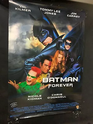BATMAN FOREVER Australian One Sheet MOVIE POSTER DC Comics Superhero • $34.39