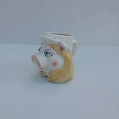 Miss Piggy Ceramic Mug Sigma Toby Tastesetter Muppets Henson Vintage Collectible • $15