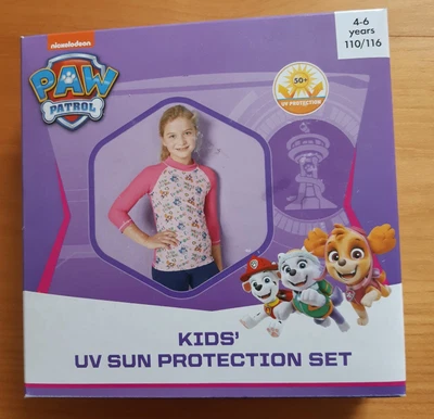 £3.50 • Buy Paw Patrol Girl's UV Sun Protection Top Age 4-6 Years. Brand New 