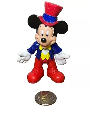 Disney Mickey Mouse Red Top Hat Epcot Center Toy Play Action Figure • $6