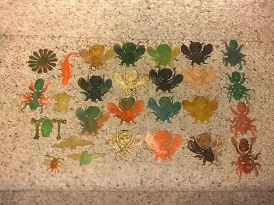 Rare 1964 MATTEL THINGMAKER CREEPY CRAWLERS Lot Of Over 25 Jigglers  • $14