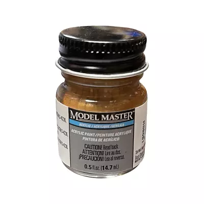 NEW! Model Master Acrylic Gold Paint 4671 0.5 FL OZ • $4.99