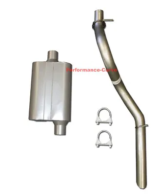 97 - 00 Jeep Wrangler Exhaust W/ Performance Muffler • $119.95