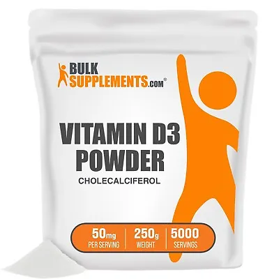 Bulksupplements Vitamin D3 Powder - Reduces Muscle & Joint Pain • $13.96