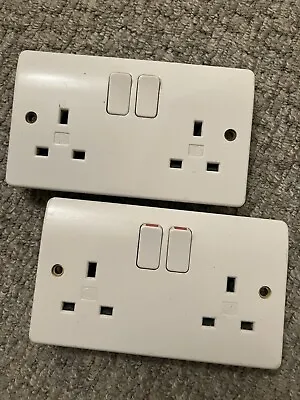 MK Double Sockets X2 • £7