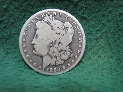 1893 CC  U.S. Morgan Silver Dollar CARSON CITY  Key Date • $399.99