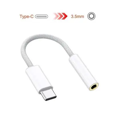 USB Type C To 3.5mm Aux Jack Adapter Earphone Dongle Cable For IPhone 15Pro P2M2 • $2.43
