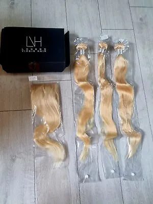  613 100% Human Hair Set 3 X 24  Bundles  & 16   13x4 Frontal. RRP £700 • £249