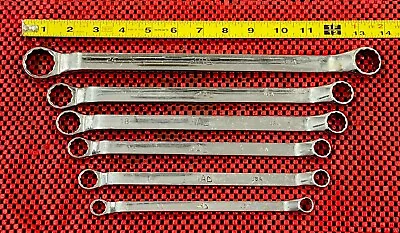 MAC Tools 6 Piece Metric Offset Double Box Wrench 10mm-24mm Set 12 Point USA M2 • $169.95