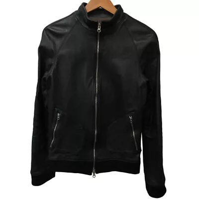 Varde77 Original Single Leather Jacket Rider Blouson Black M 1030 Stk Men'S • $185.44