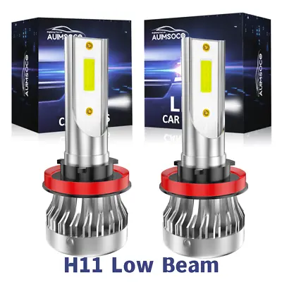 H11 For Toyota Tundra Crew Cab Pickup 4-Door 2007-2013 LED Headlight Low Bulbs • $19.99