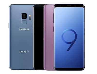 Samsung Galaxy S9 G960U GSM Factory Unlocked 64GB Smartphone - Image Burn • $89.99