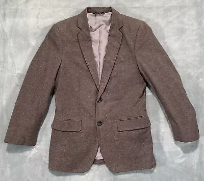 BANANA REPUBLIC Cotton 38R Blazer 2-Button Mauve Taupe Lined Sport Coat Jacket • $39.50