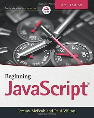 £4.88 • Buy Beginning JavaScript, 5th Edition