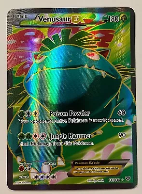 Pokemon TCG XY Venusaur EX 141/146 • $25