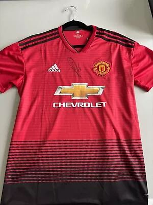 Paul Pogba Signed Manchester United Home Shirt 2018/19 With COA BNWT • £0.01