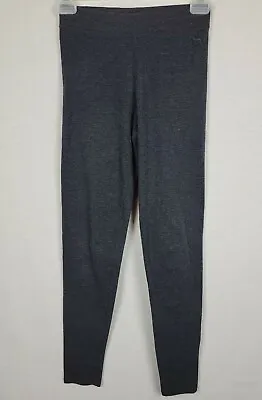 PINK Victoria's Secret Charcoal Gray Yoga Leggings Size XS Cotton Blend • $12.95