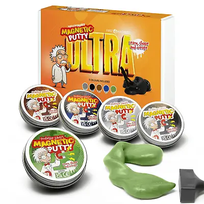 Professor Gauss™ Ultra Magnetic Slime Pack With Skittle Magnets (Pack Of 5) • $36.60