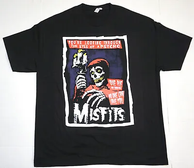 $13.45 • Buy The MISFITS T-shirt Psycho Fiend Skull Danzig Horror Punk Tee Men's New
