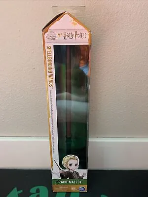 Harry Potter Wizarding World Draco Malfoy Spellbinding Wand Spell Card Fantasy • $17.57