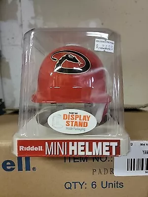 Mlb Arizona Diamondback Riddell Mini Baseball Helmet With Display Stand Lf • $14