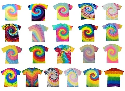 Handmade Tie Dye Shirts Colored Kids & Adults Men & Women 100% Pre-Shrunk Cotton • $11.75