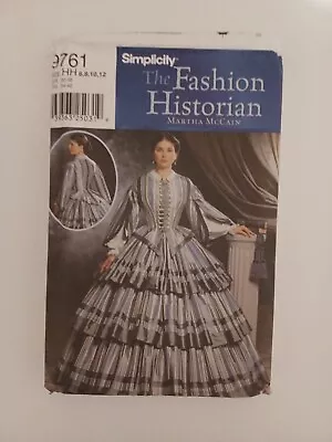 McCalls Costume Pattern 9761 Womens Historic Dress • $8.99