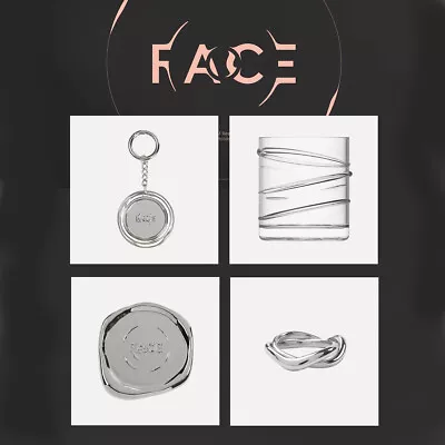 BTS JIMIN Solo Album FACE MERCH Official MD Keyring Glass Plate Ring • $54.99