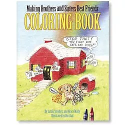 MAKING BROTHERS AND SISTERS BEST FRIENDS COLORING BOOK **Mint Condition** • $29.75