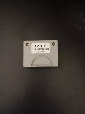 VTG Nintendo N64 SYNA Brand Memory Card 256k Used • $7.99