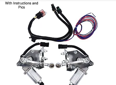 Electric Headlight Motor Conversion Kit For C3 Corvette 68-82 WITH INSTRUCTIONS • $167