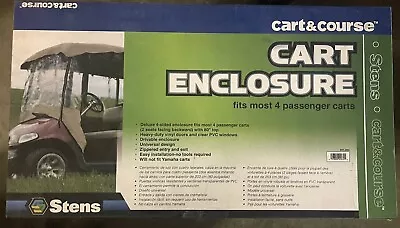 851-064 CLUB CAR EZGO Golf Cart Enclosure 80  FOR 4 SEATER TAN COLOR • $84.99