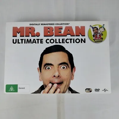 Mr Bean Ultimate Collection - Digitally Remastered Box Set PAL DVD Region 2 & 4  • $19.34